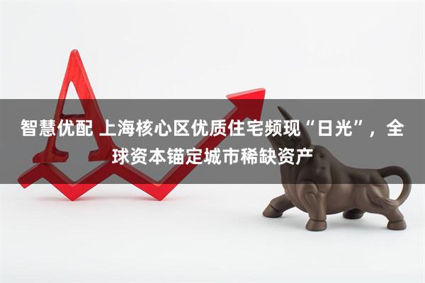 智慧优配 上海核心区优质住宅频现“日光”，全球资本锚定城市稀缺资产